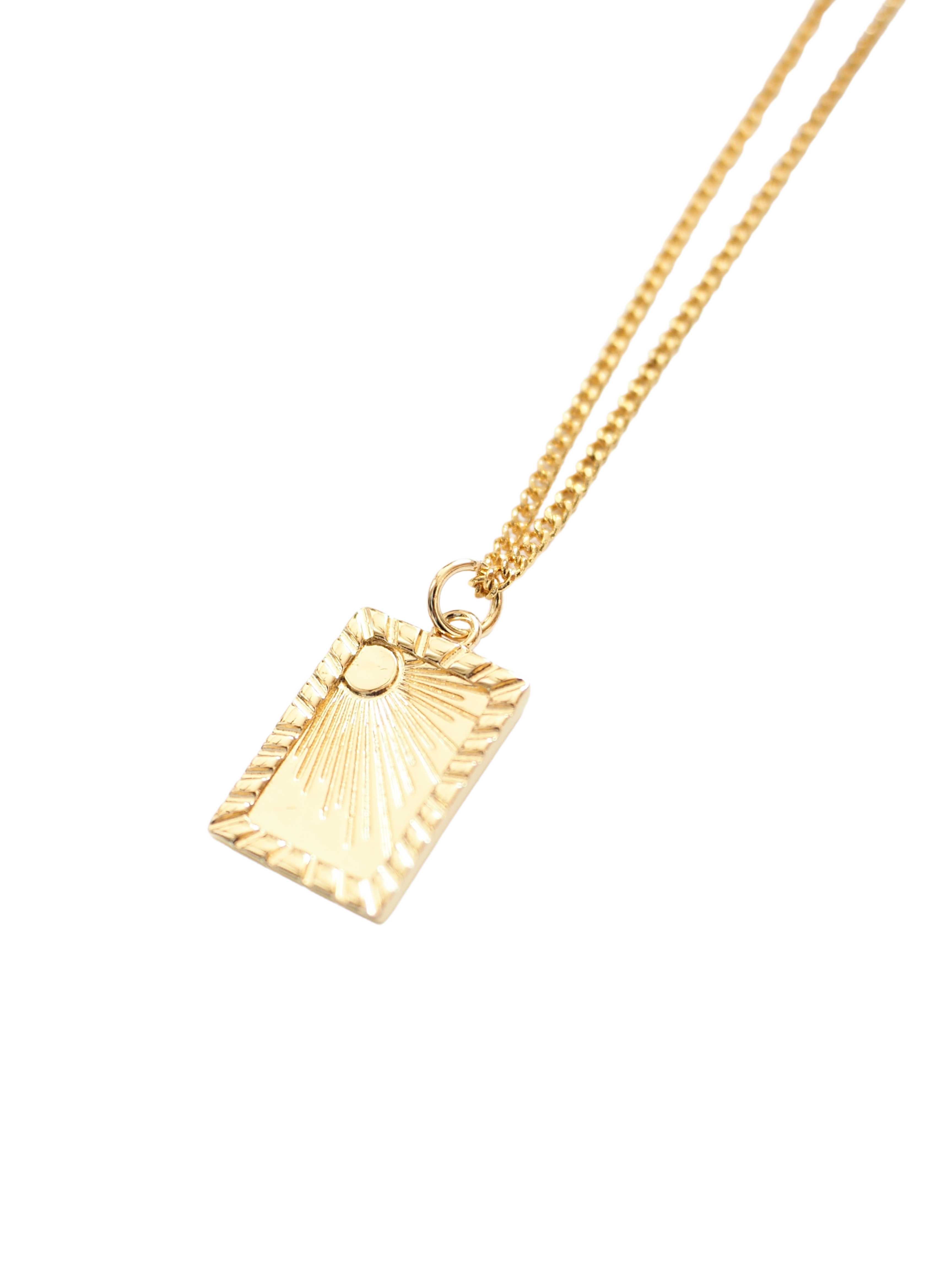 Trendy Trove Sunburst Pendant Necklace