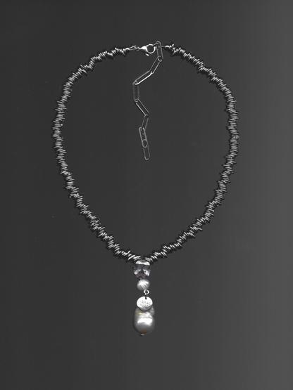 Abracadabra Metal Baroque Necklace