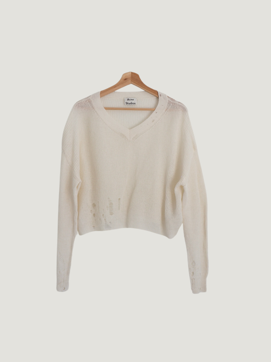 Pre-Owned Acne Studios Cropped Sweater (XS)