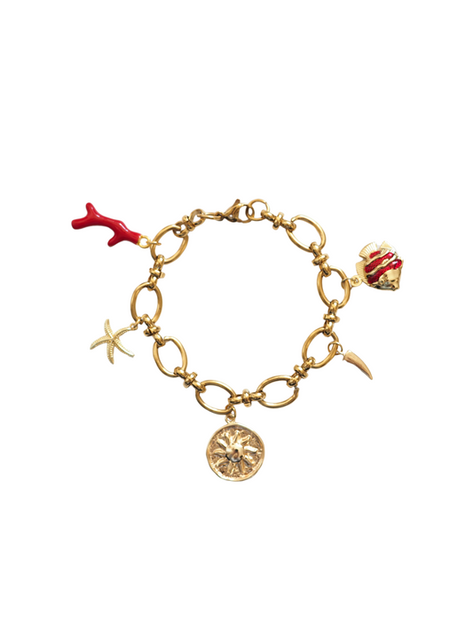 Trendy Trove Seaside Charm Bracelet