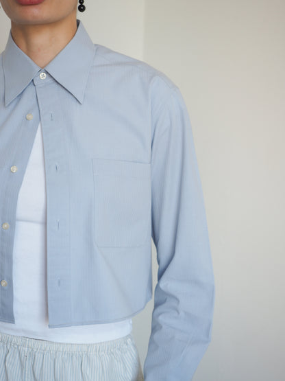 Collective Will Re-Worked Cropped Shirt