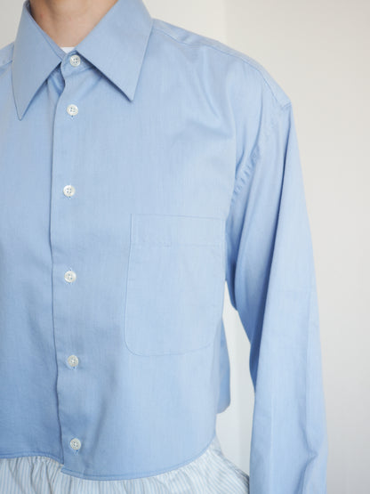 Collective Will Re-Worked Cropped Shirt