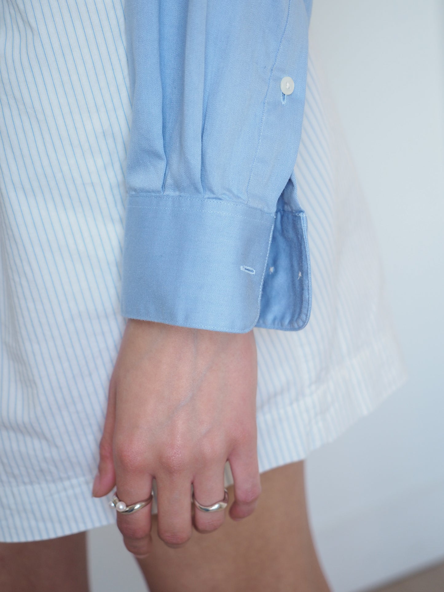Collective Will Re-Worked Cropped Shirt