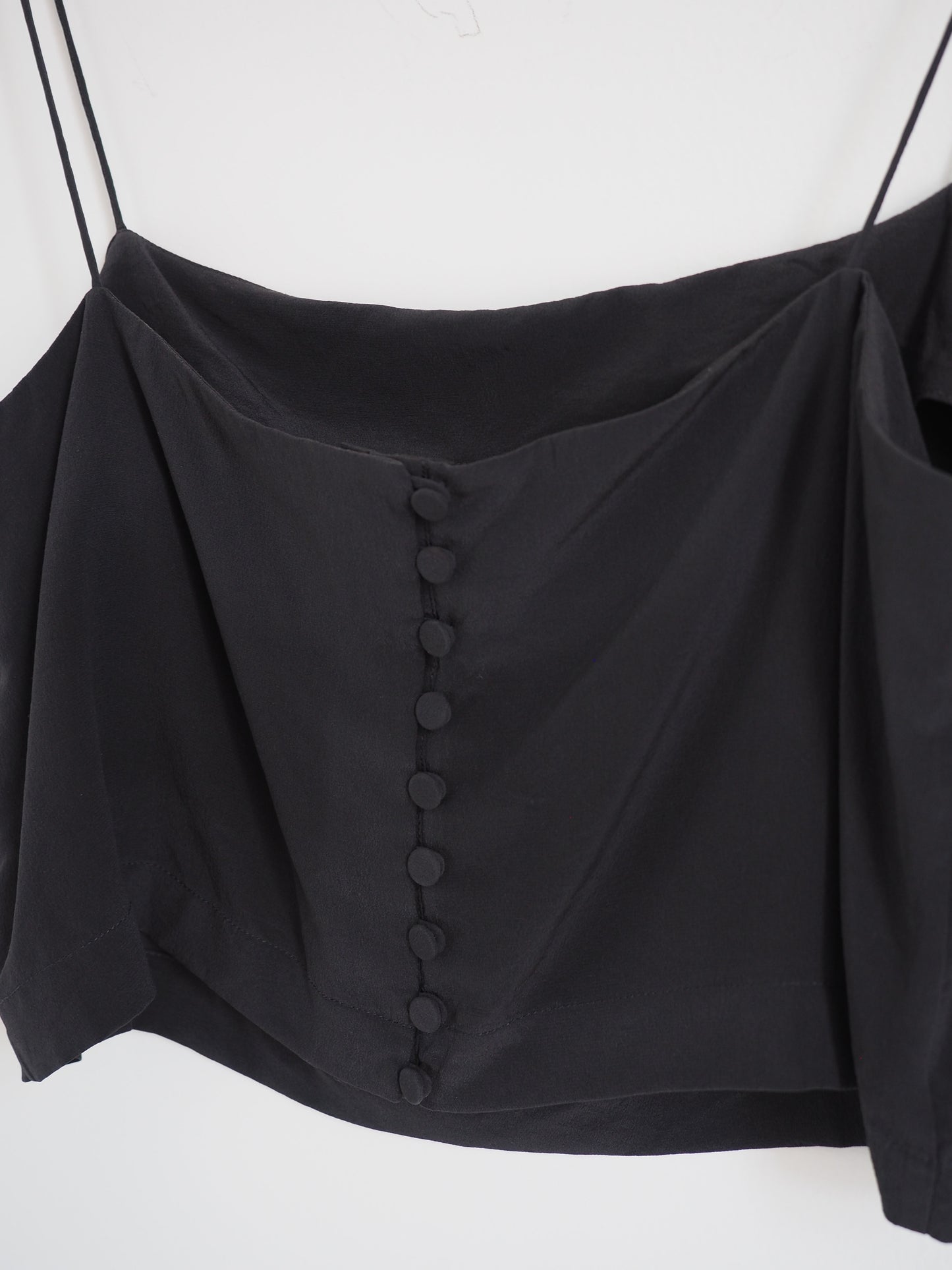 Pre-Owned Silk Crop Top (S)