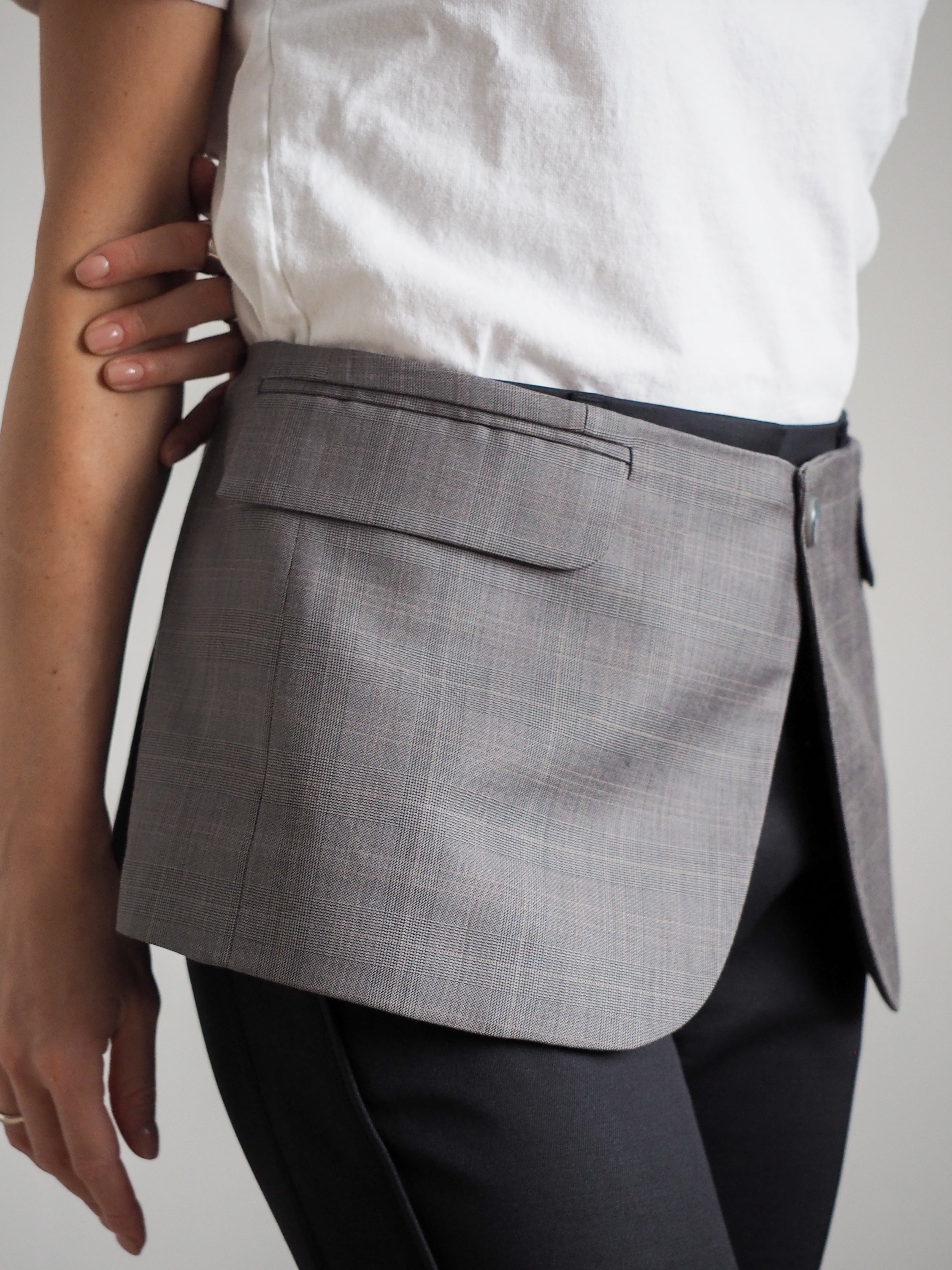 Collective Will Re-Worked Trouser Skirt