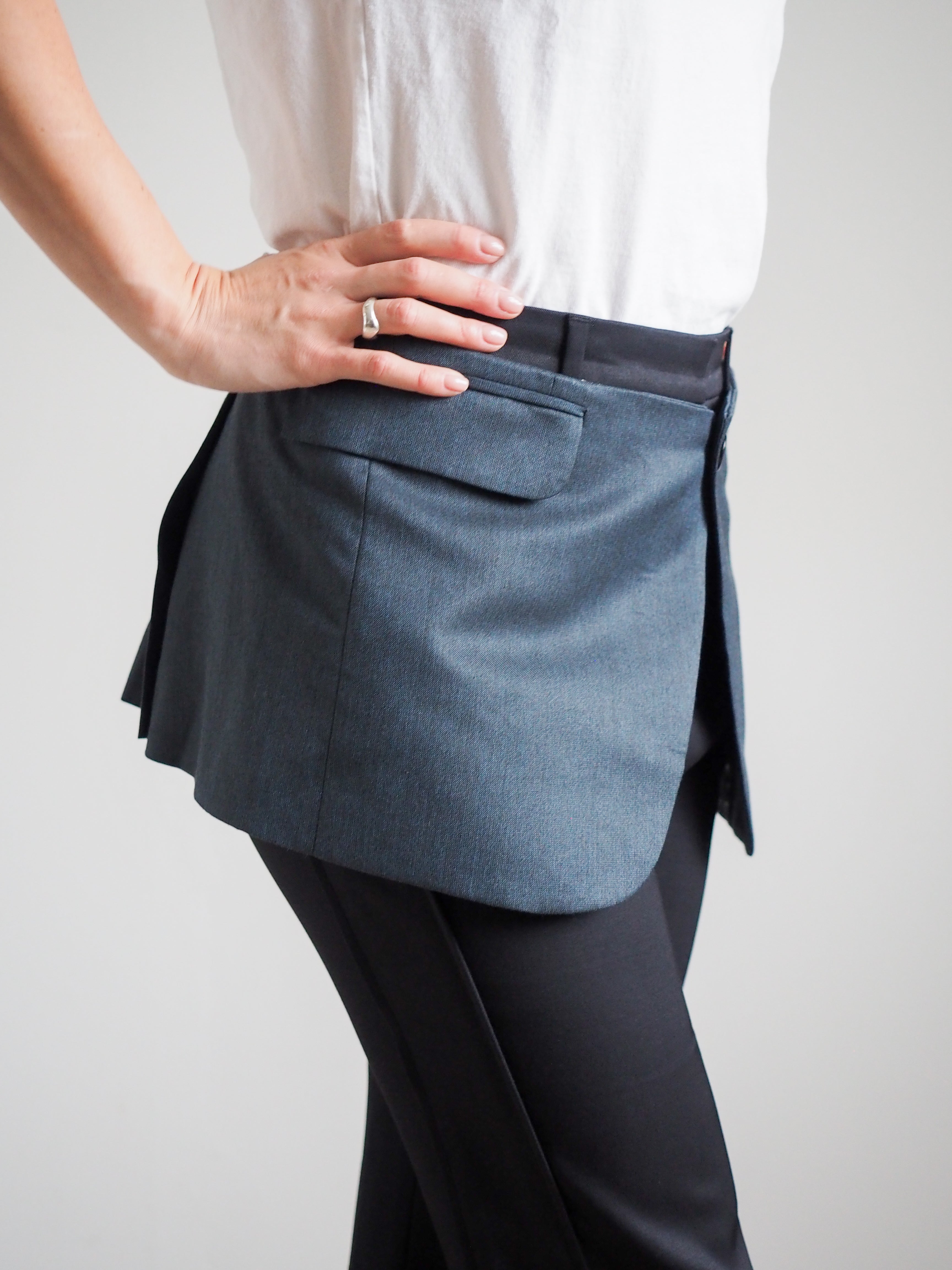 Collective Will Re-Worked Trouser Skirt