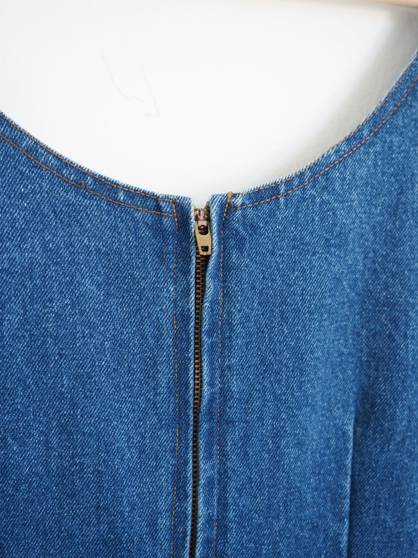 Pre-Owned Vintage Denim Maxi Dress (M/L)