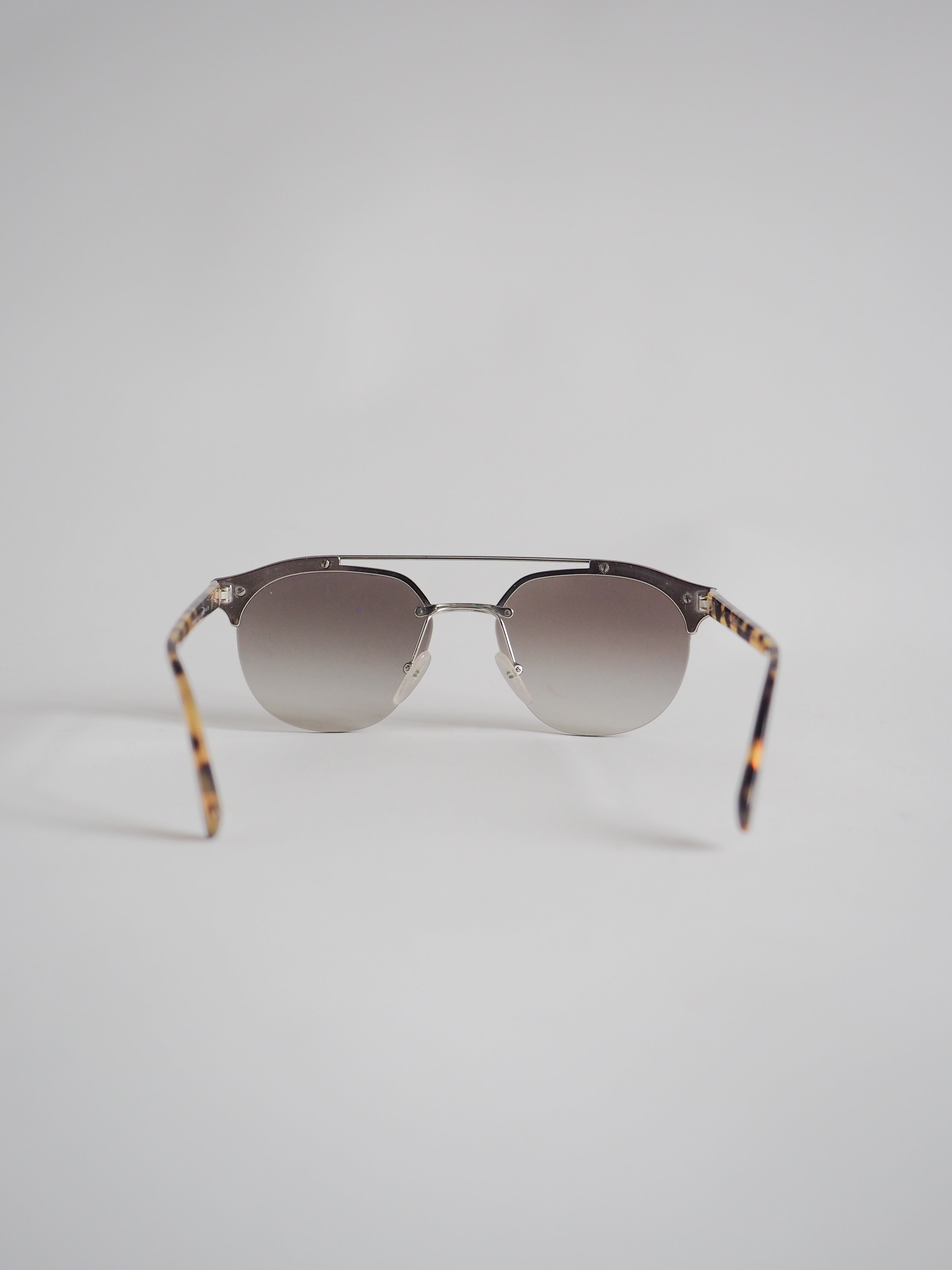 Prada Aviator Tortoise Frame Sunglasses