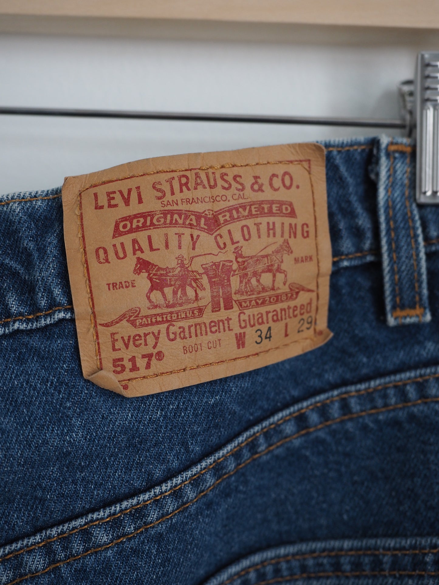 Pre-Owned Vintage 90's Levi's 517 Jeans (32"-34")