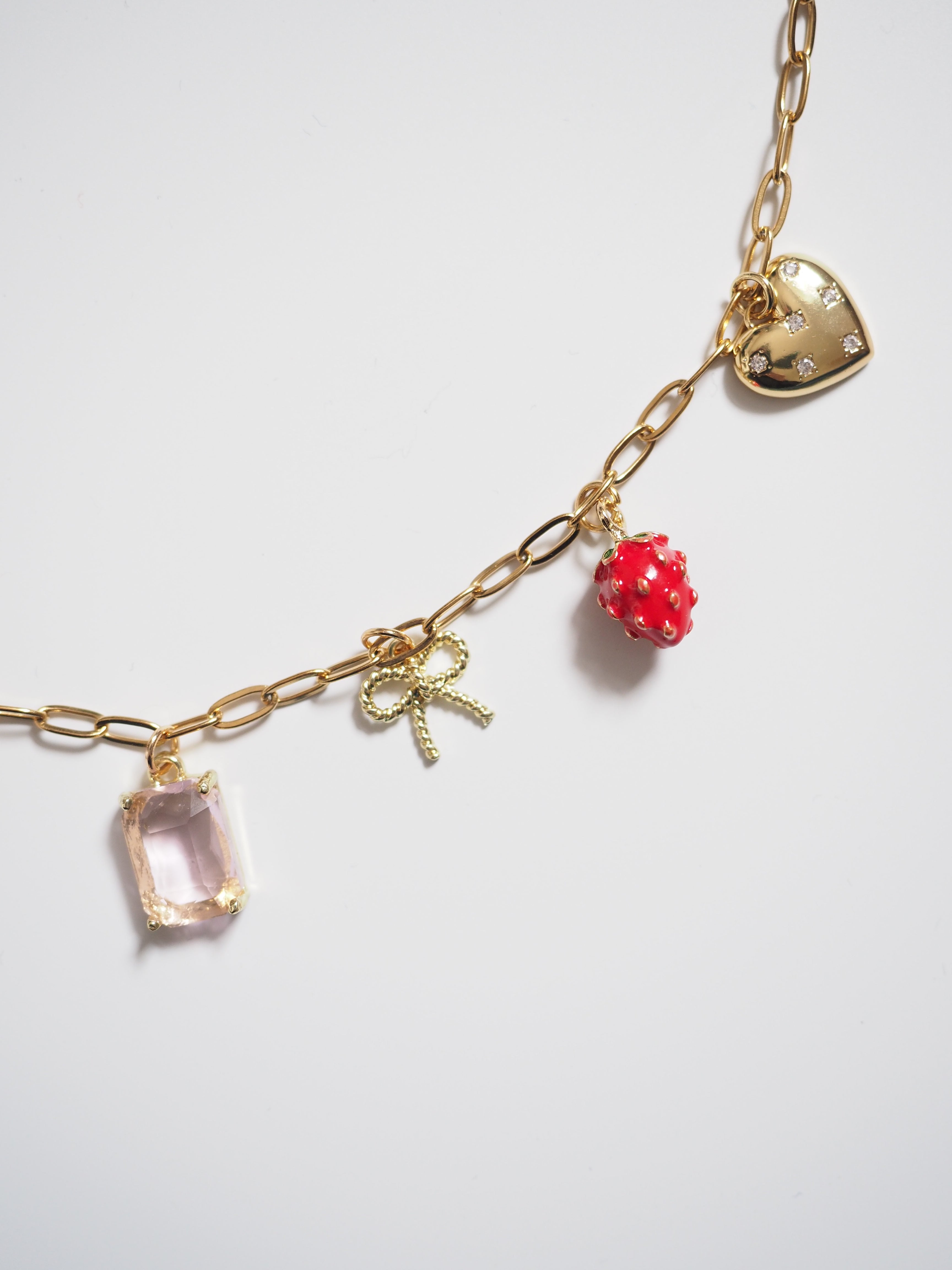 Trendy Trove Sweetheart Charm Necklace