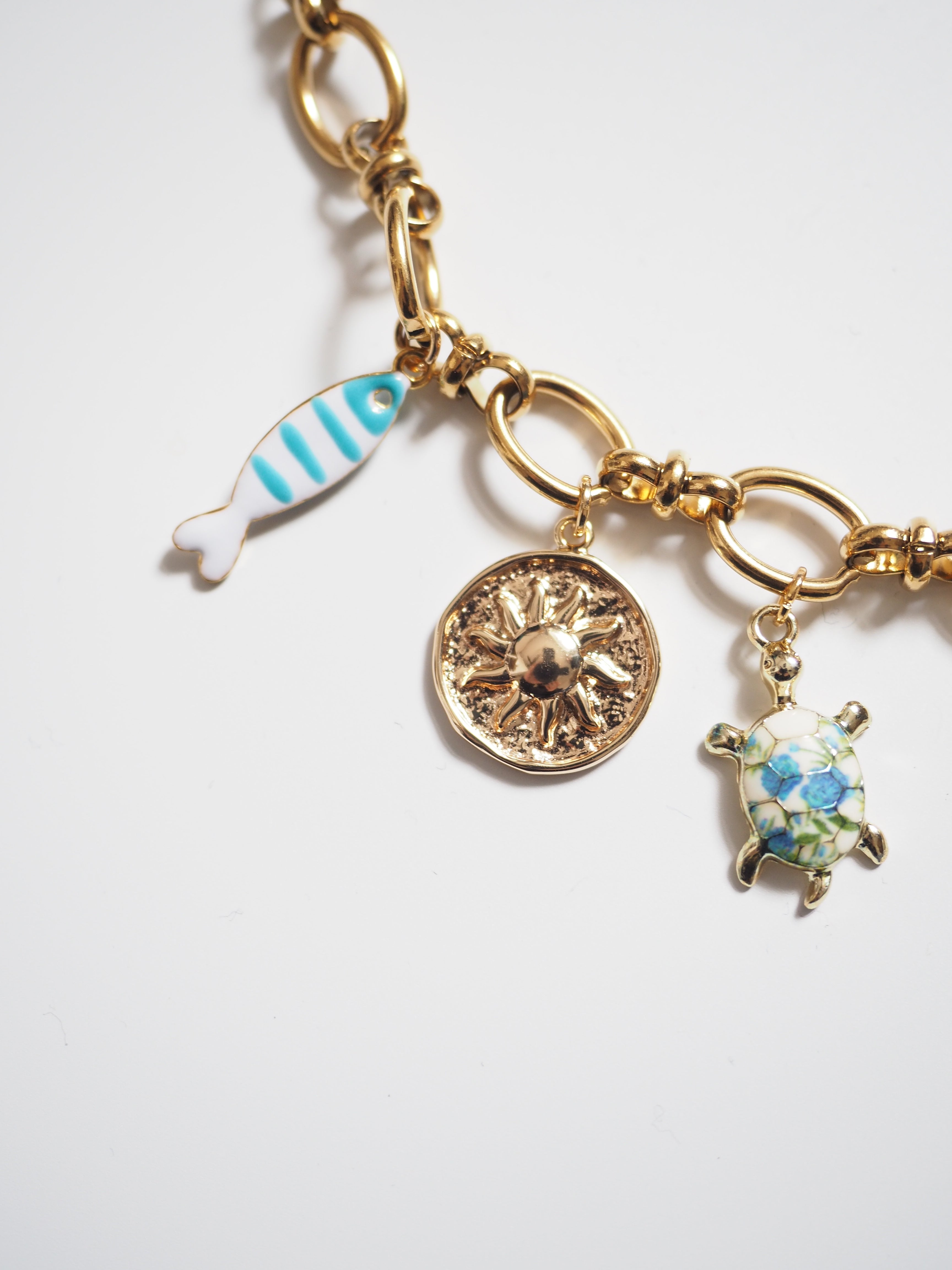 Trendy Trove Under The Sea Charm Necklace