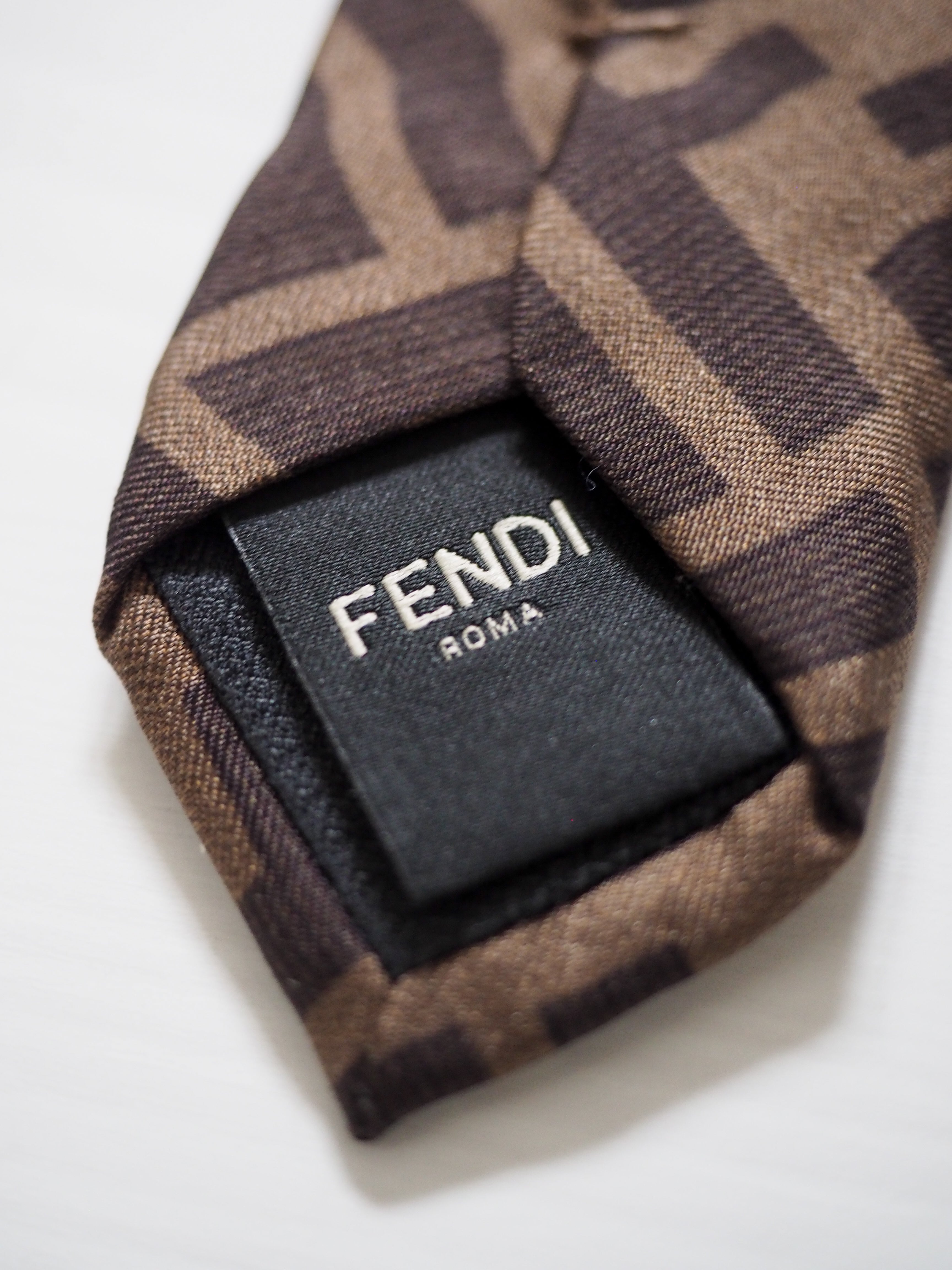 FENDI Zucca Tie