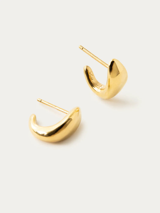Vimeria Petal Huggie Earrings