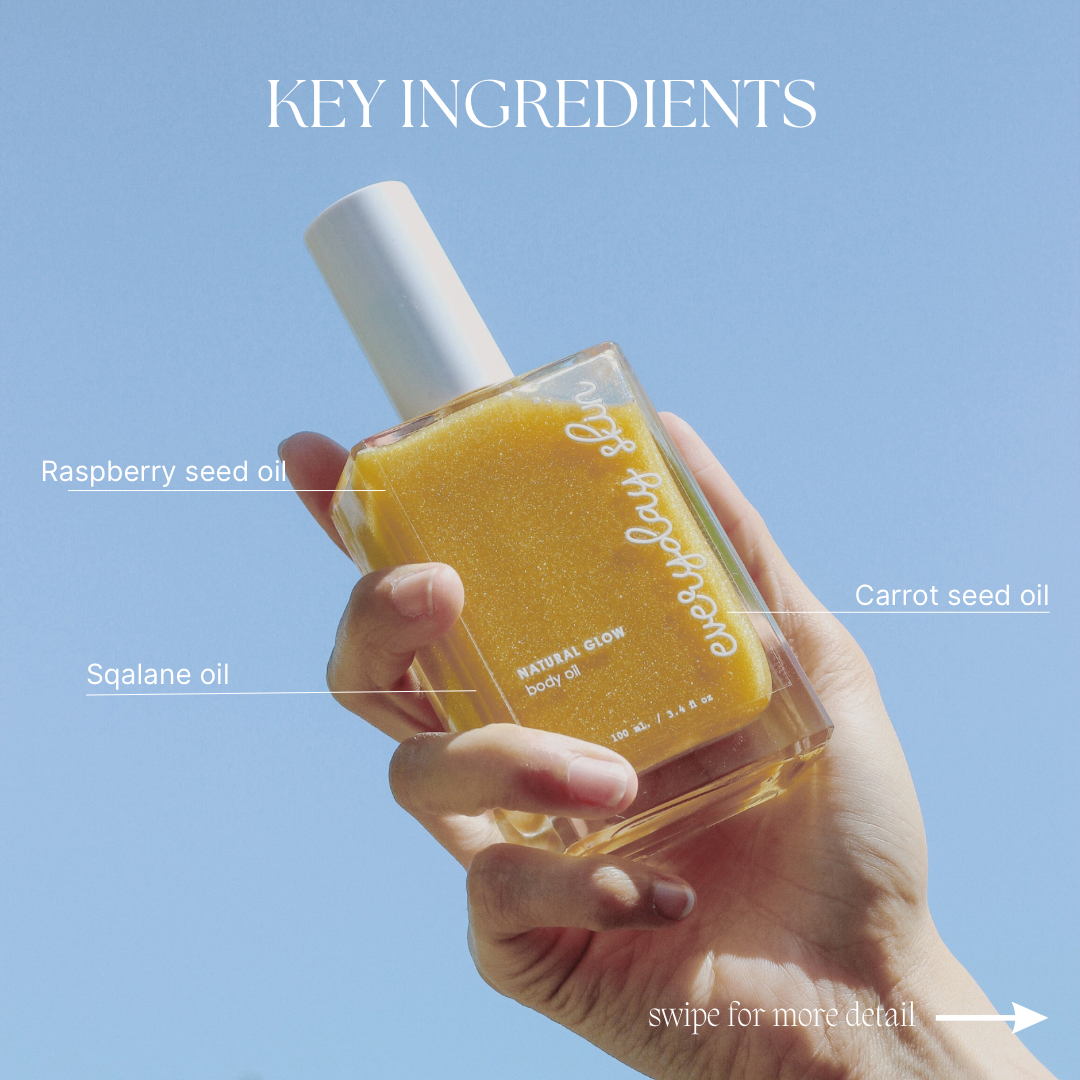 Everyday Skin Shimmer Body Oil: Peach Champagne
