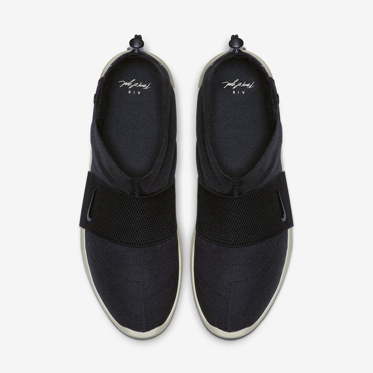 Pre-owned NIKE Fear of God Moccasin Black 12