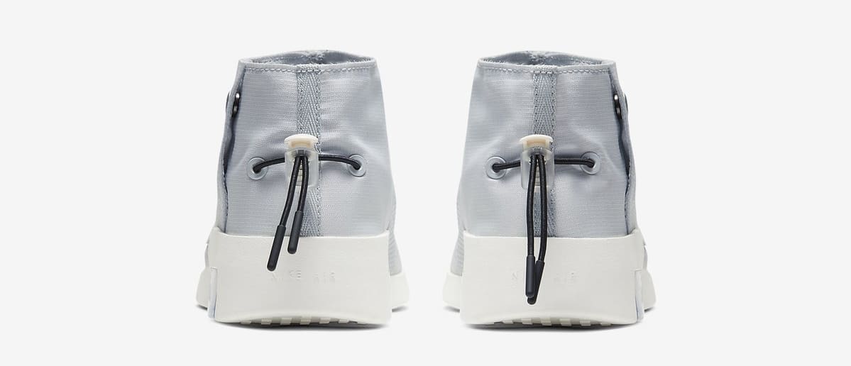 Pre-owned NIKE Fear of God Moccasin Platinum 12